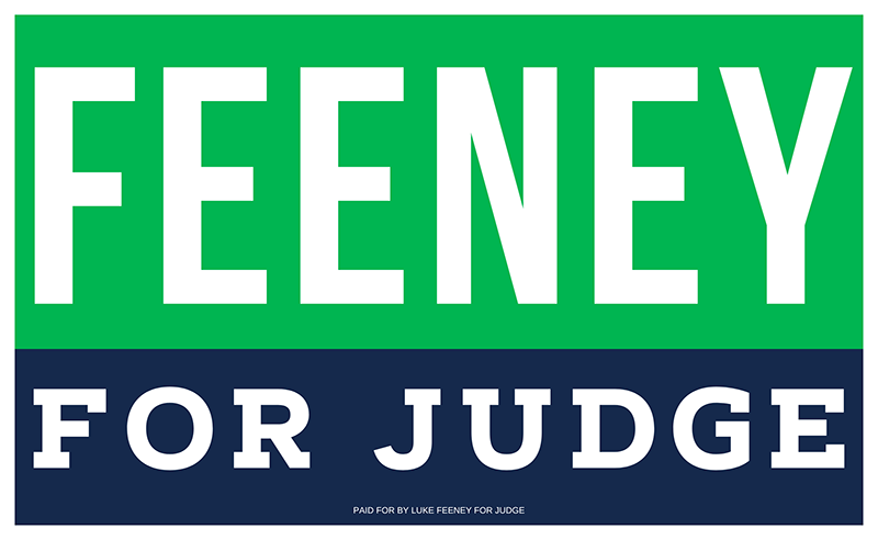 Luke Feeney for Judge